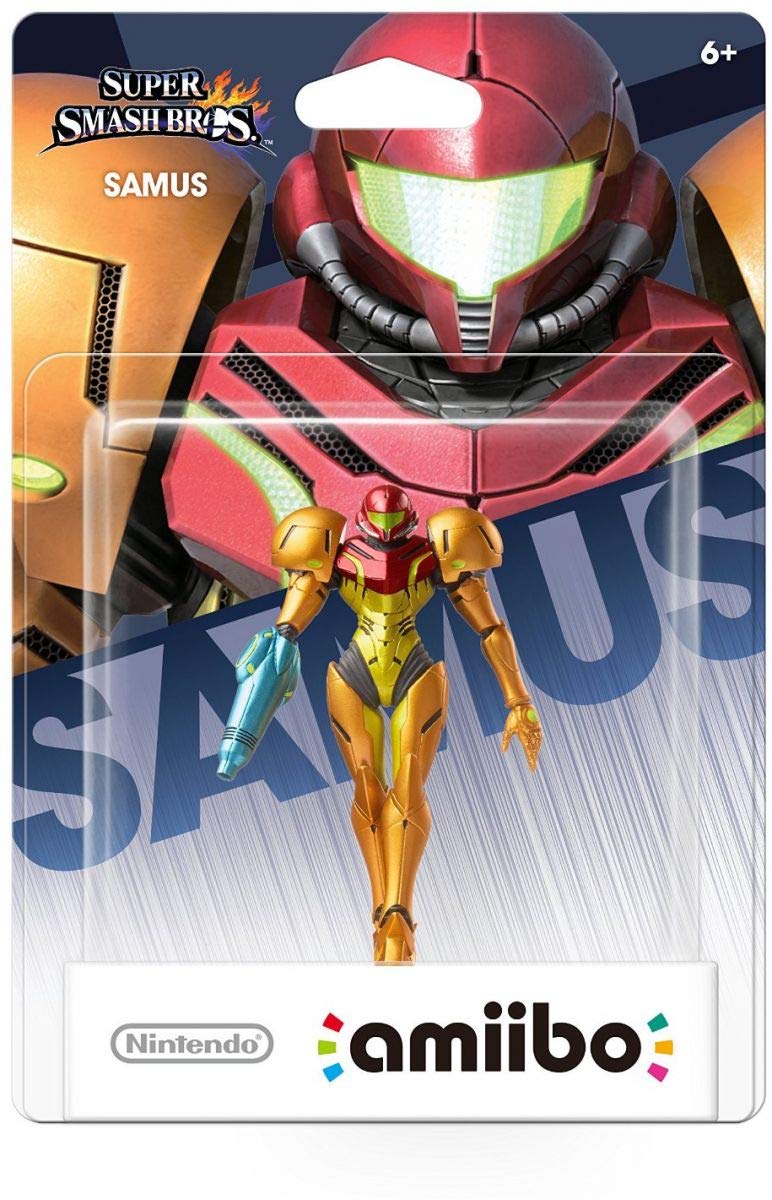 SAMUS AMIIBO SUPER SMASH BROS COLLECTION WII U
