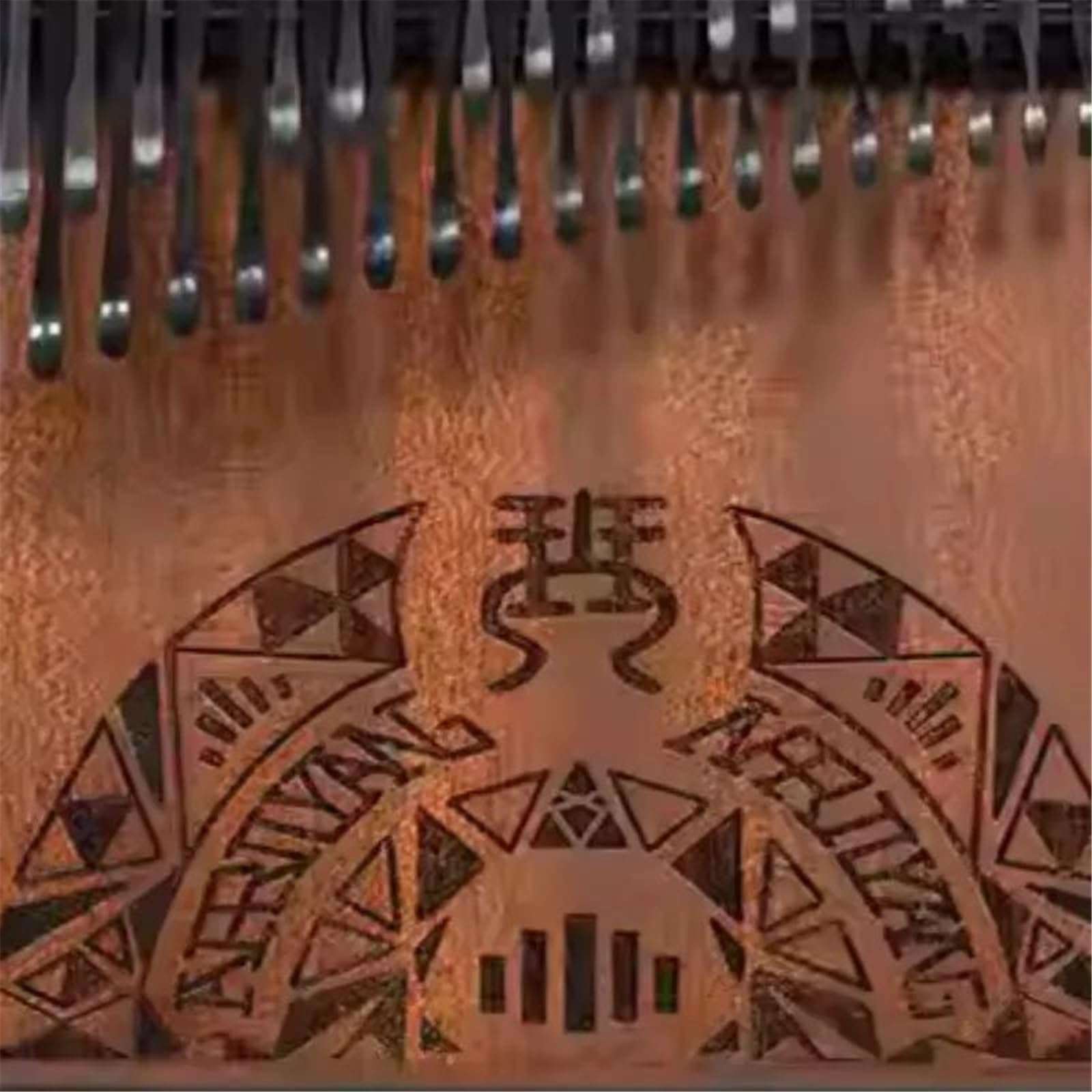 Kalimba portátil Diapasón Kalimba