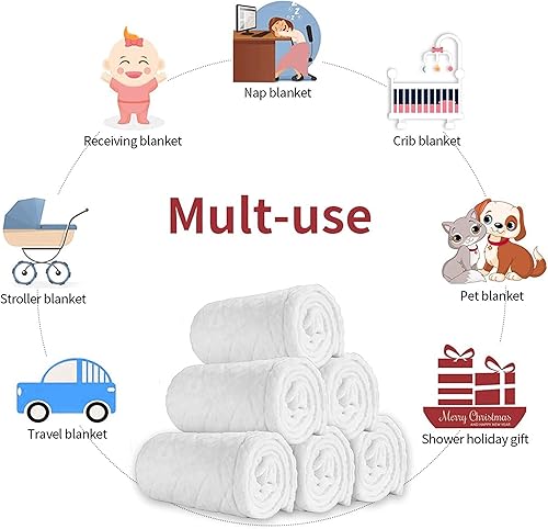 Miniatura 7 de Manta de bebé con nombre personalizado de flor de conejo, mantas de bebé personalizables para niñas y niños, manta de bebé personalizada regalos