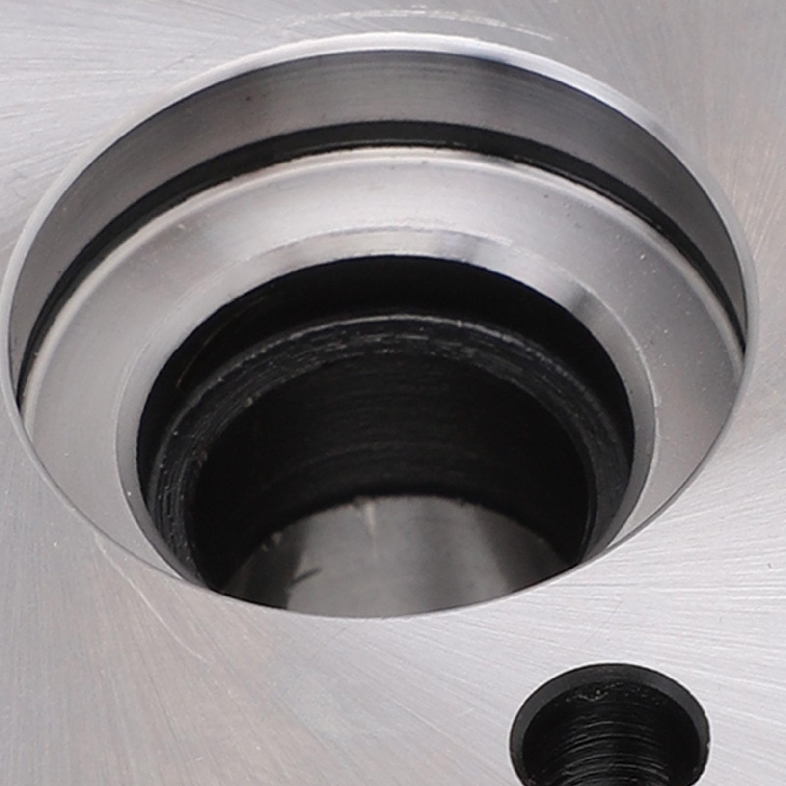 ER16 D45 Flange Collet Holder - 4 Holes Eccentric Nut Stainless Steel Chuck Seat for Lathe Machining Center Precision Grinding & Turning