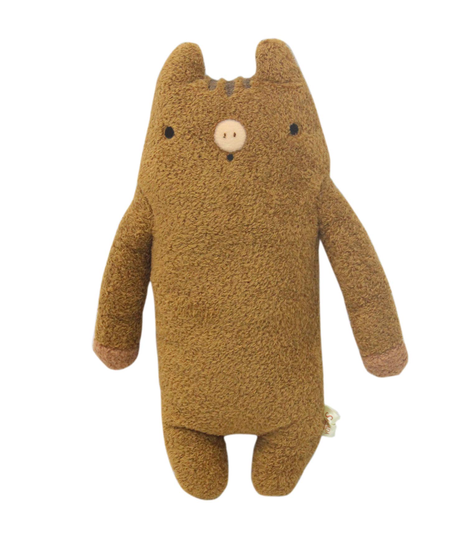 Amazon.co.jp: シナダ フモフモさん いのの 茶 (M) 10×5×20cm