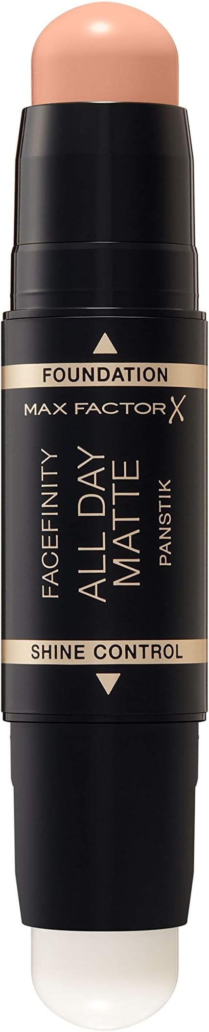 Max Factor Facefinity All Day Matte Panstik Foundation Stick, 45 Warm Almond, 11 g
