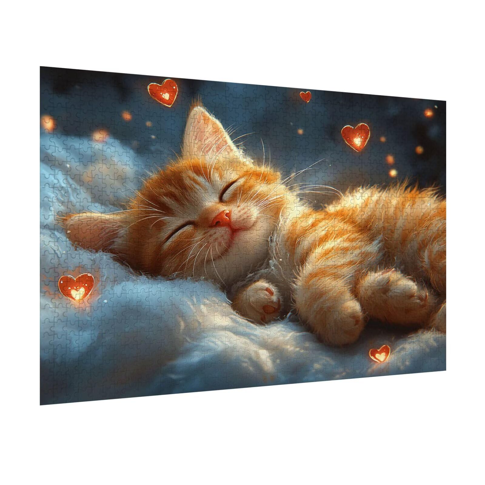 Puzzle 1500 sztuk zwierząt Trudne drewniane puzzle, n-480 | Niemożliwe wyzwanie, inteligentna gra zręcznościowa, gry logiczne dla całej rodziny, pomysł na prezent, miłość