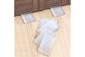 8 Pcs Plastic Clear Table Shims