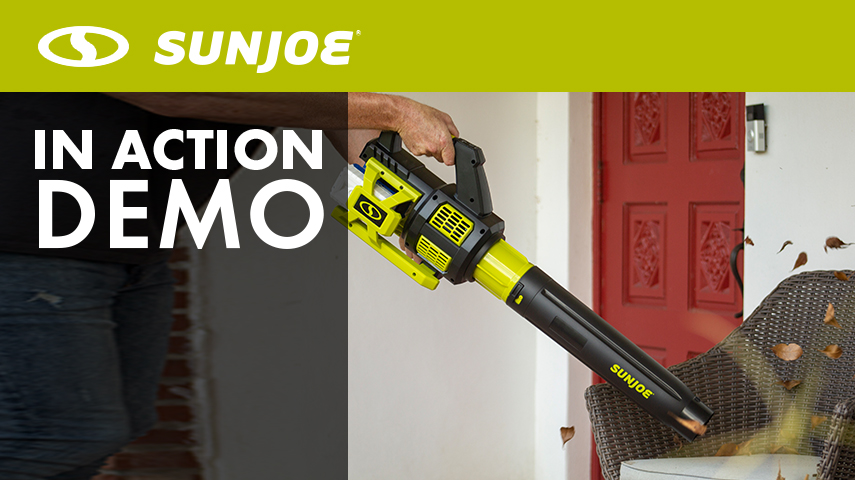 Amazon.com: Sun Joe Cordless Brushless Turbine Jet Blower Kit with