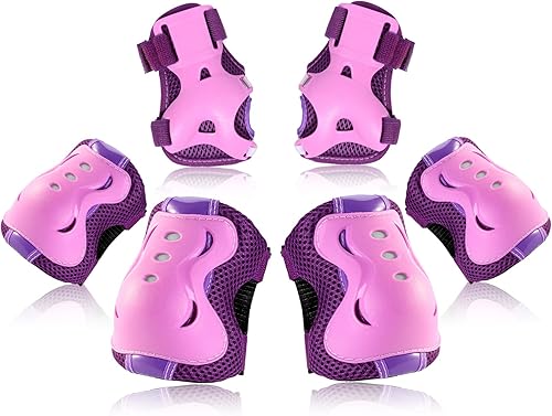 Miniatura 7 de BOSONER Rodilleras para niñosjóvenes, coderas, equipo de protección para patines de ruedas, ciclismo, BMX, bicicleta, patinaje, patinaje en línea,