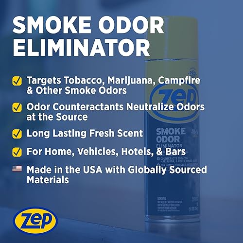 Miniatura 4 de Zep Eliminador de olores de humo ZUSOE16 (paquete de 12)