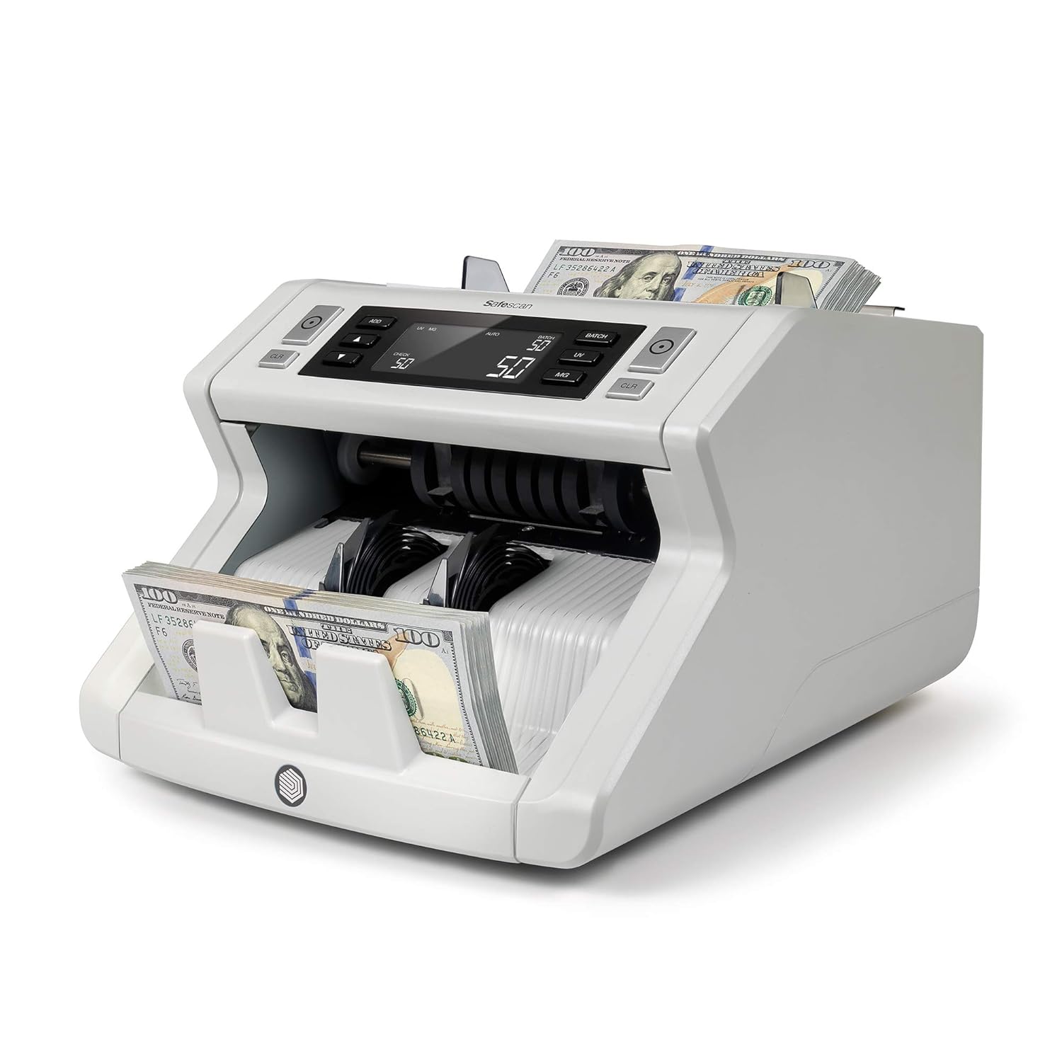 Safescan 2250 - Bill counter for sorted bills with 3-point counterfeit detection : Office Products