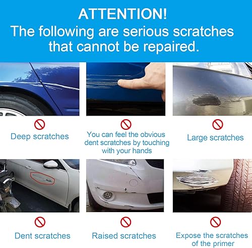 Miniatura 4 de Paquete de 4 paños Nano Magic mejorados para quitar arañazos de coche, paño multiusos de reparación de arañazos, paño nanomágico para reparación de