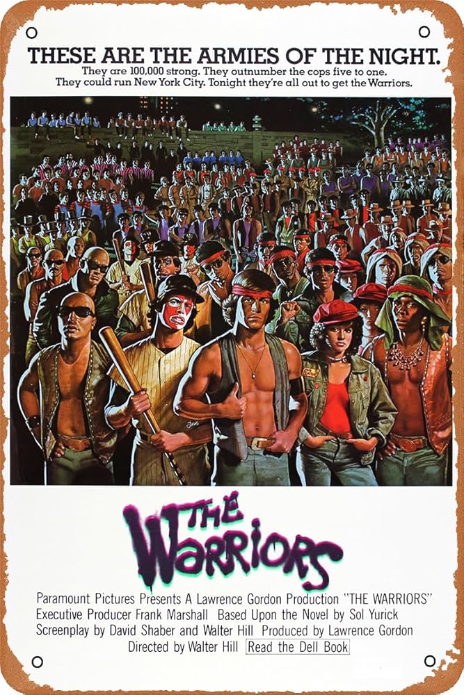 the warriours 2sheet poster ポスター ウォーリアーズ Amazon.com : The Warriors Movie Poster Retro Metal Sign