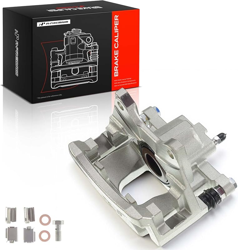 Pinça de freio a disco traseira A-Premium com suporte para Jeep Wrangler, Dodge Nitro e Jeep Liberty