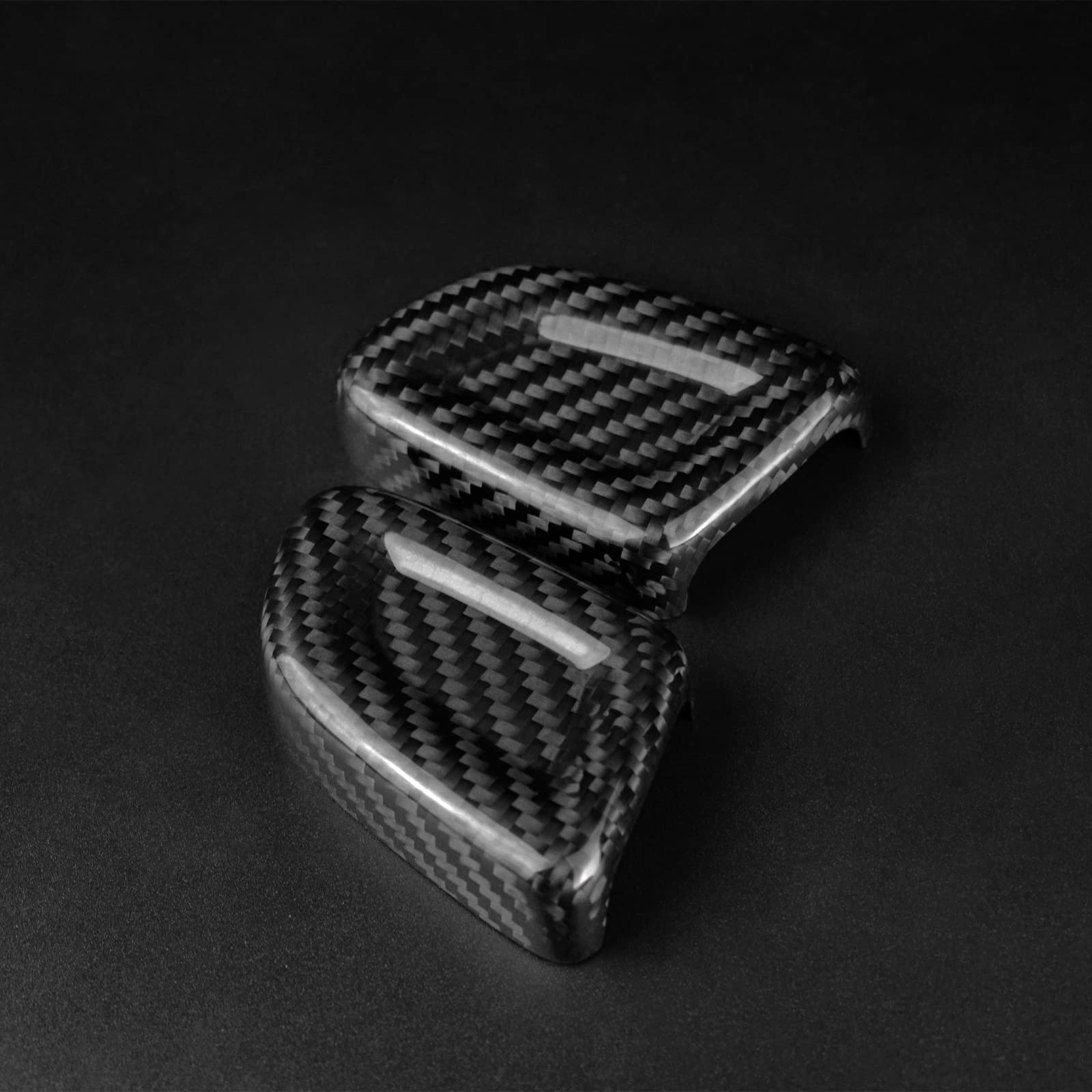 Copertura Cambio In Fibra Di Carbonio Per Volvo XC90 2015-2020 E S90/V90 2017-2020 – Stile A, Nero, Adesivo, Facile Da Montare