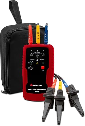 Triplett PR650 Non-Contact 3 Phase Sequence and Motor Tester