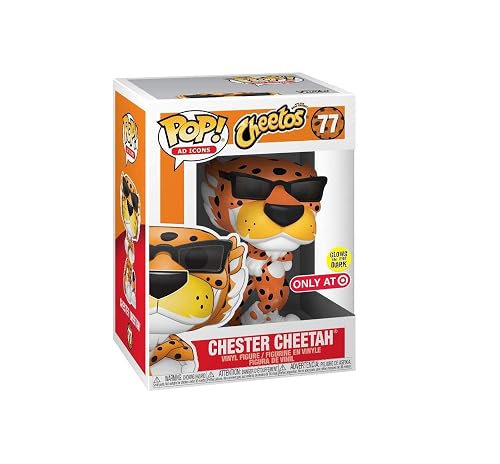 Iconos de anuncio POP! Funko - Cheetos Chester Cheetah - Glow-in-The-Dark Exclusive!