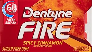 Fire Sugar Free Gum Spicy Cinnamon
