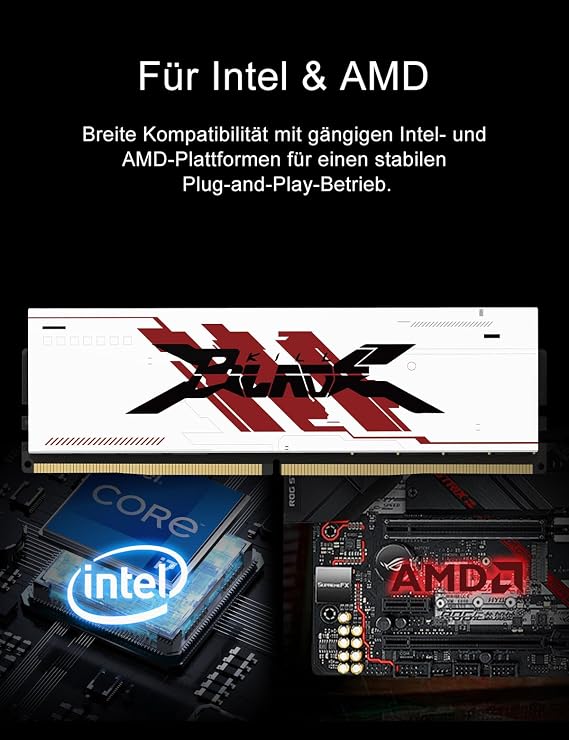 PUSKILL DDR4 RAM 16GB (2x8GB) 3200MHz CL16 Gaming Memory PC4-25600 288-Pin UDIMM RAM 1.35V with Heatsink Compatible with Intel & AMD