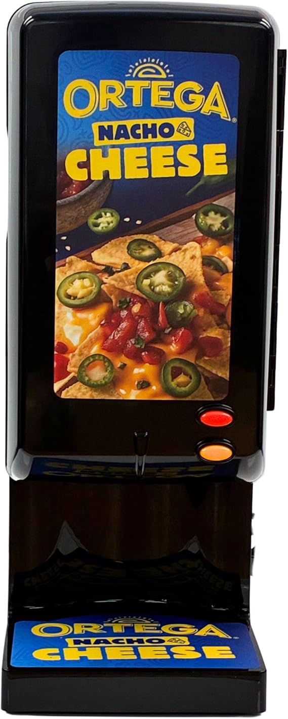 Ortega Programmable Nacho Cheese Dispenser, 2-Button Control