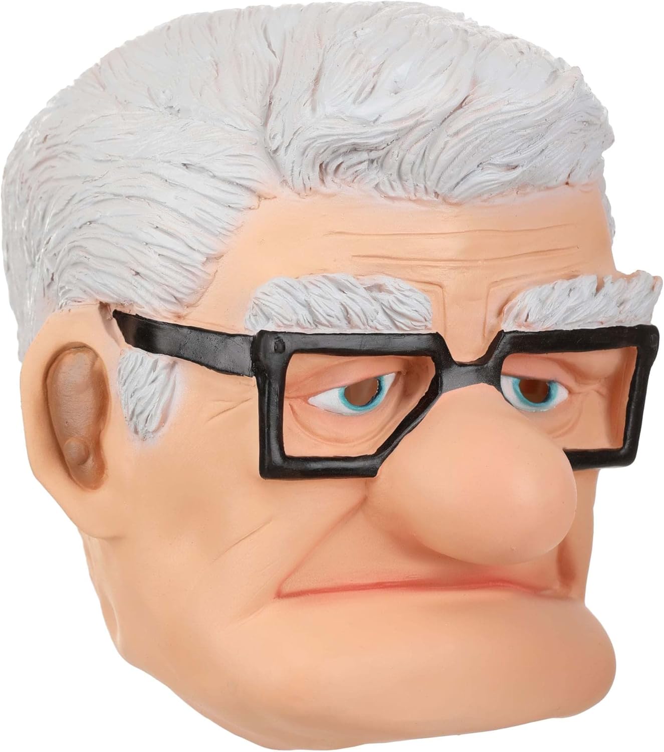 elope Disney Up Carl Latex Costume Mask - Officially Licensed Pixar's UP Movie Mask - Standard