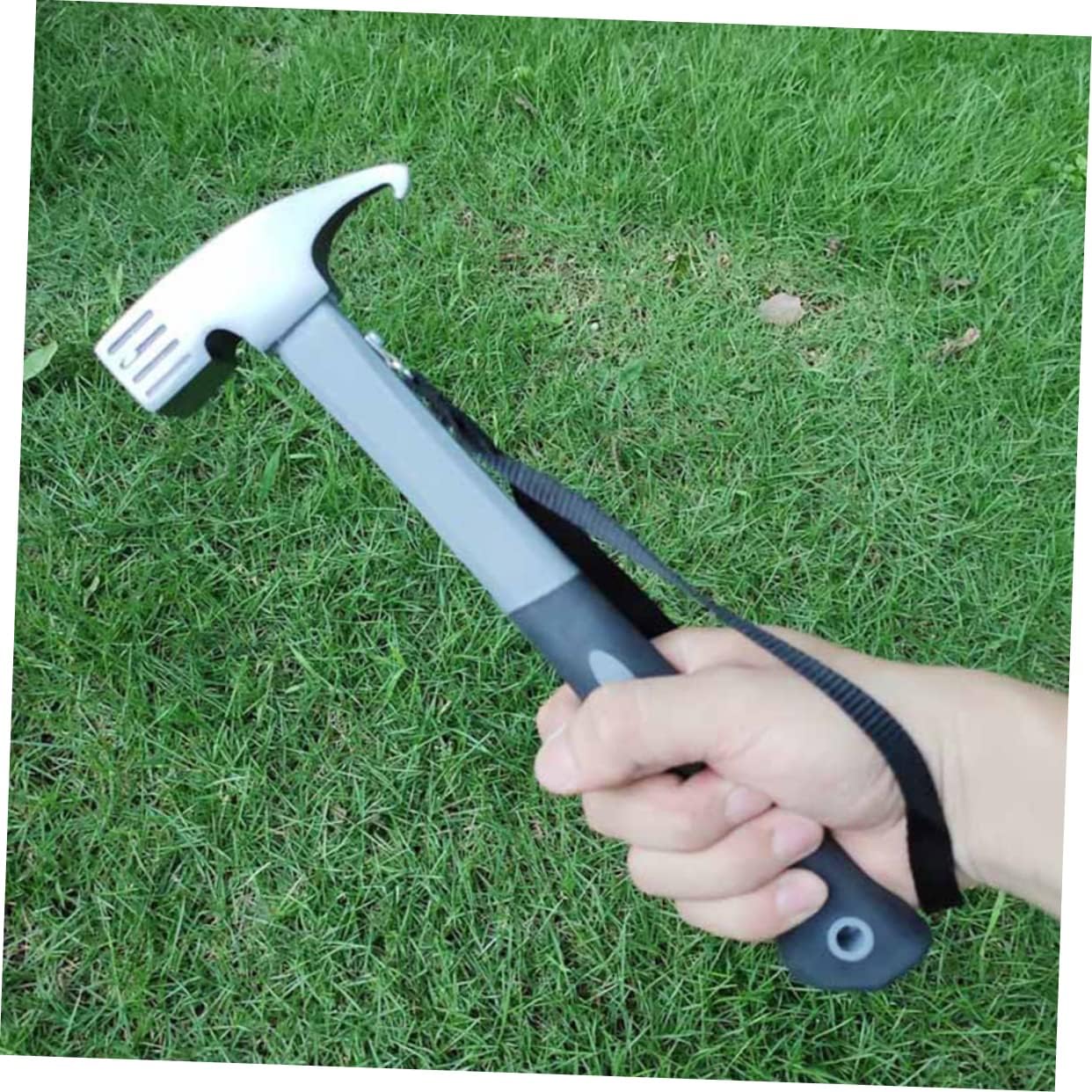 1pc Portable Camping Hammer and Tent Stake Remover Outdoor Tool for Tent Pegs Ground Nails and Camping Accessories for Hiking and Picnics