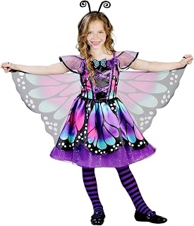 Riethmüller Kinder Kostüm hübscher Schmetterling - Karneval Kostüm & Faschingskostüm für Jungen & Mädchen - Verkleidung & Kinderkostüm