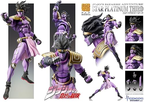 Miniatura 5 de medicos Jojo s Bizarre Adventure Parte 3-- Stardust Crusaders Star Platinum Tercer Super Acción Estatua