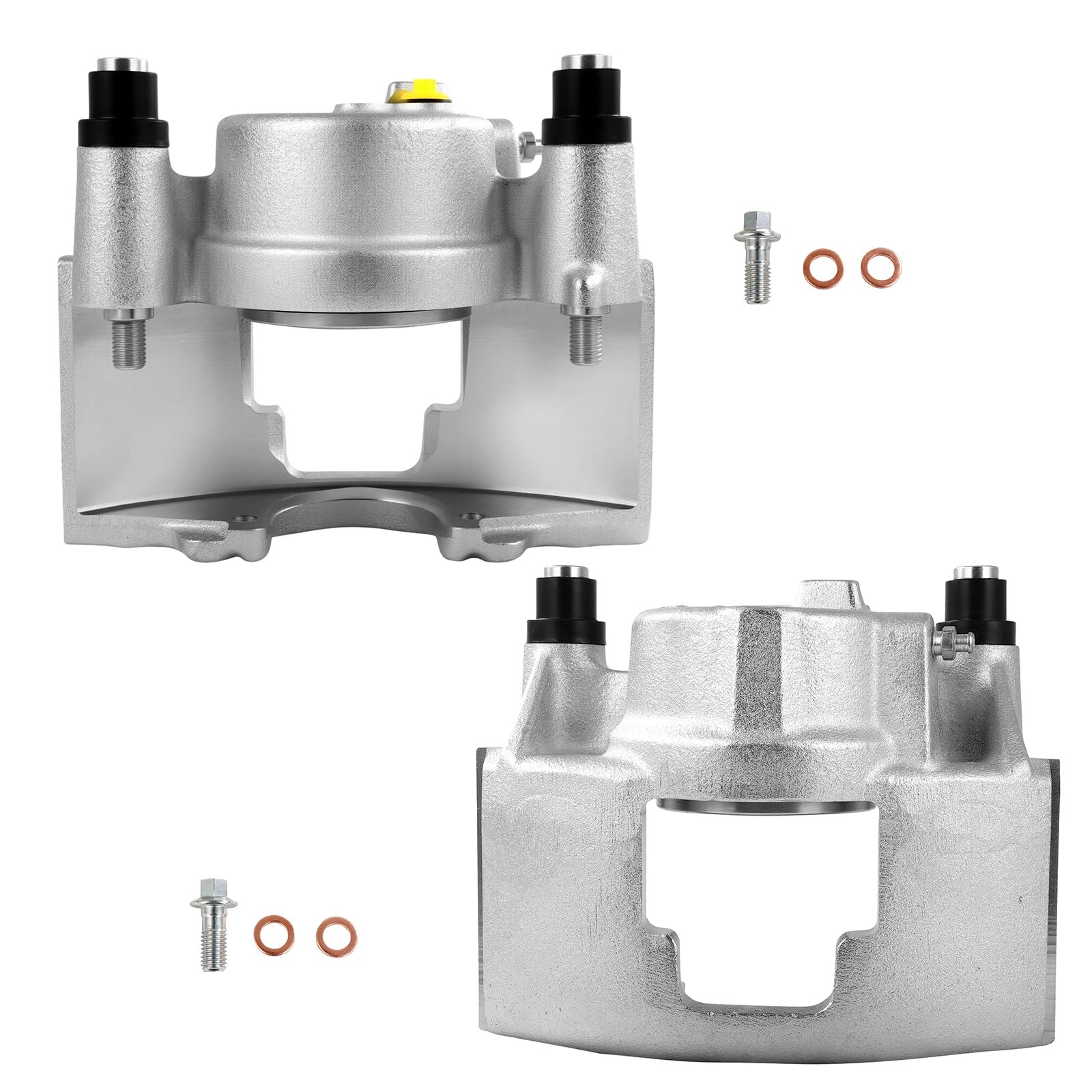 SCITOO Front Brake Calipers Without Bracket 184298 184297 Compatible For Chevrolet For C1500 Suburban 1995-1999,For C2500 1995-2000,For C2500 Suburban 1995-1999,For C3500 1995-1997 1999-2000
