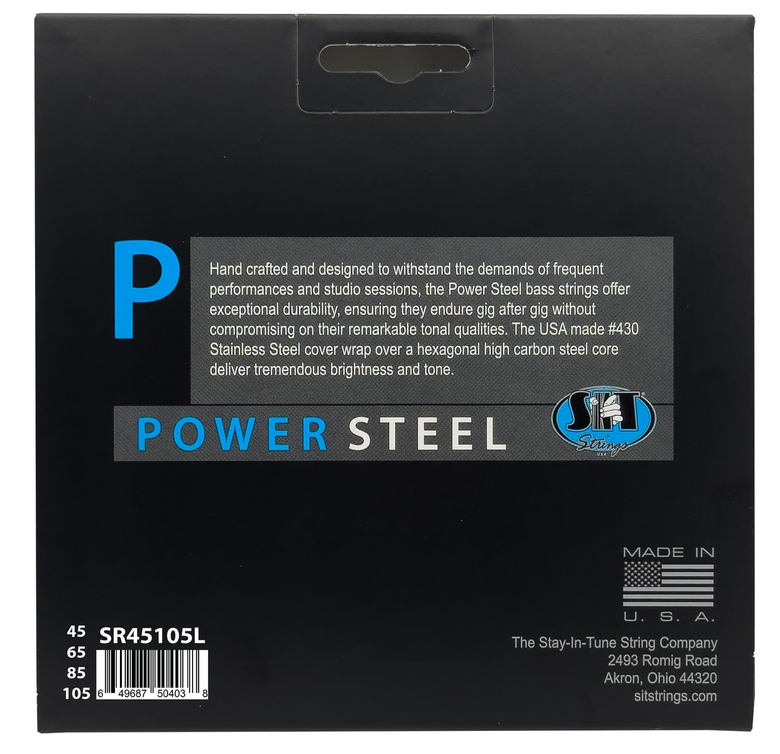 SIT PSR45105L Power Steel Medium Light E-Gitarrensaiten