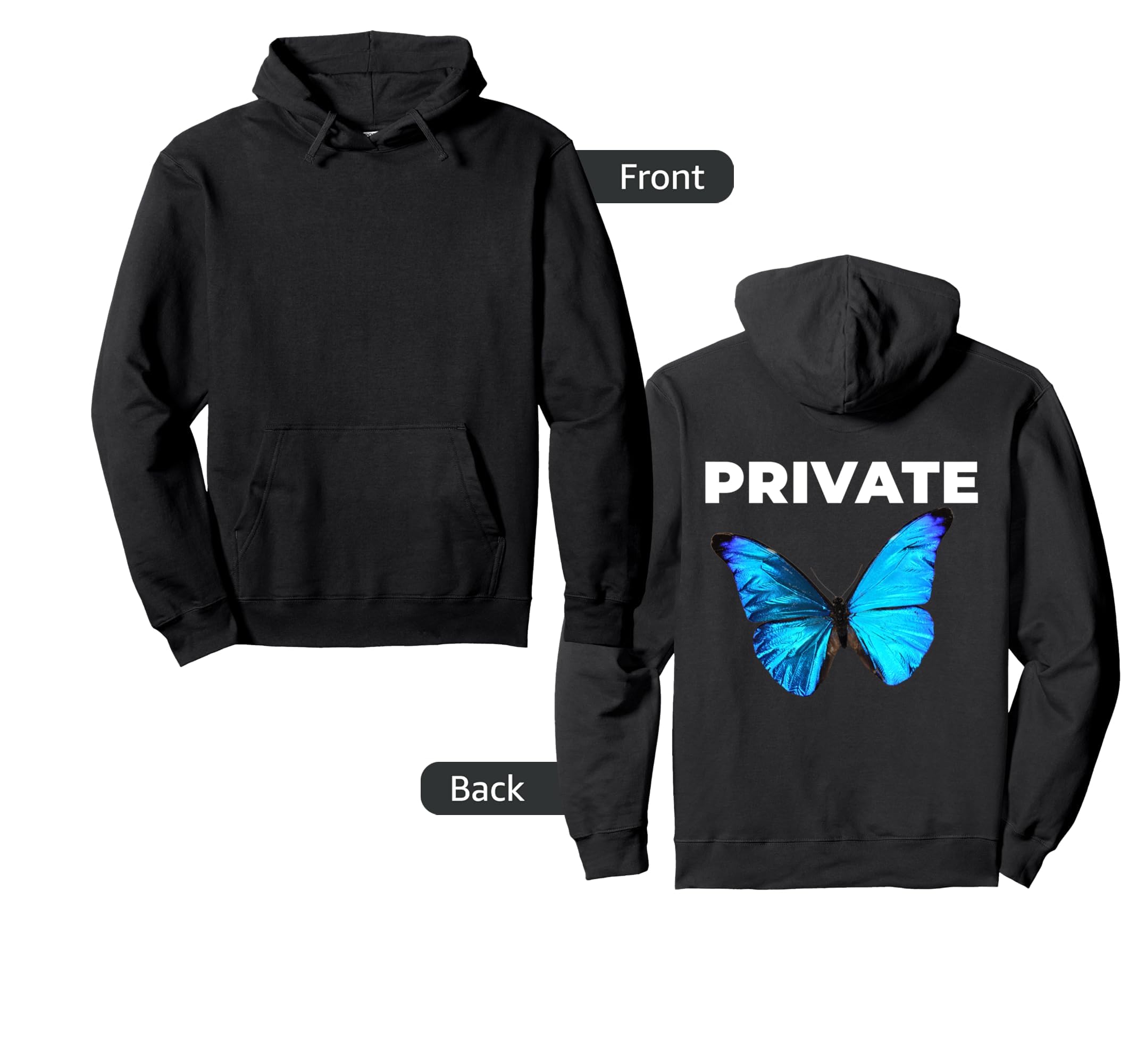 Amazon.com: Private Butterfly Club Worldwide Europe Earth Travel Pullover  Hoodie : Clothing, Shoes \u0026 Jewelry