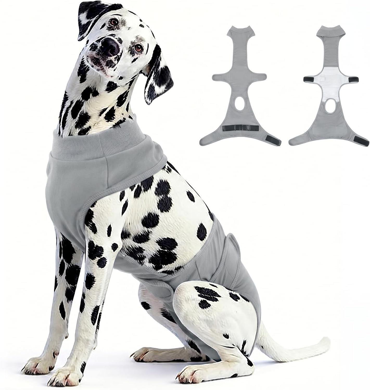 Dog Diapers Female Male，Washable Reusable Period Diapers & Belly Bands, Adjustable Abdominal Wounds Bandages for Heat Cycles & Incontinence, After Surgery, Anti-Harassment or Senior Dogs