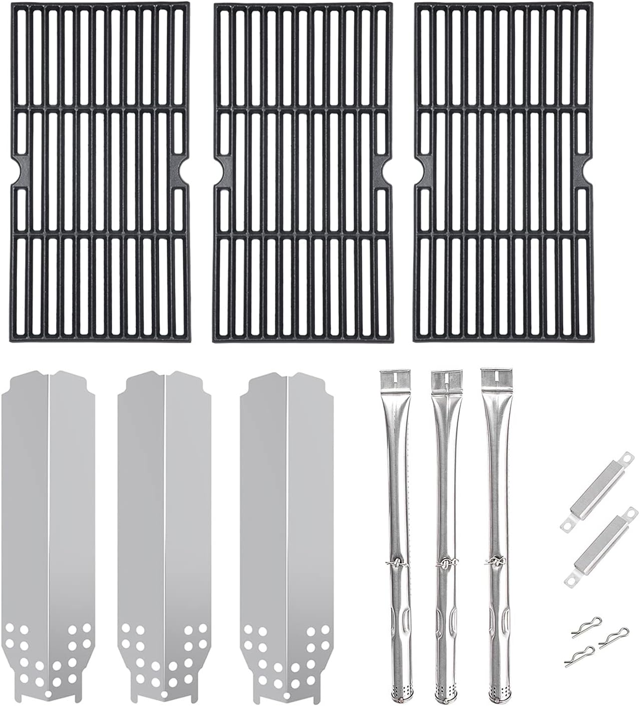 BQMAX Grill Parts Kit for Charbroil Gas2Coal Gas / Charcoal Hybrid Grill 463370516 463370519 463278418 463278419 G421-0001-W1 G553-0002-W1A G466-2500-W1