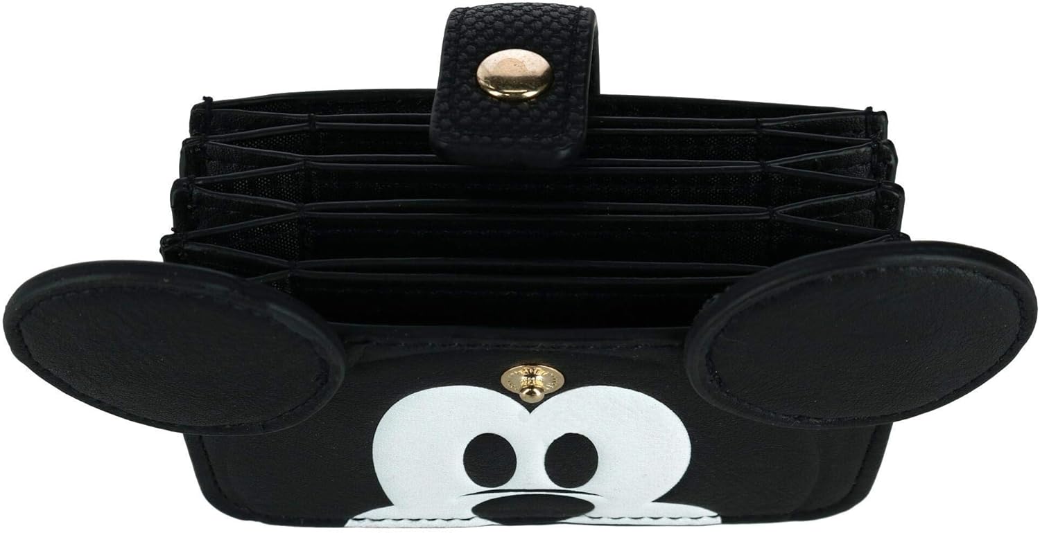 Disney Mickey Mouse Leather Snap Wallet
