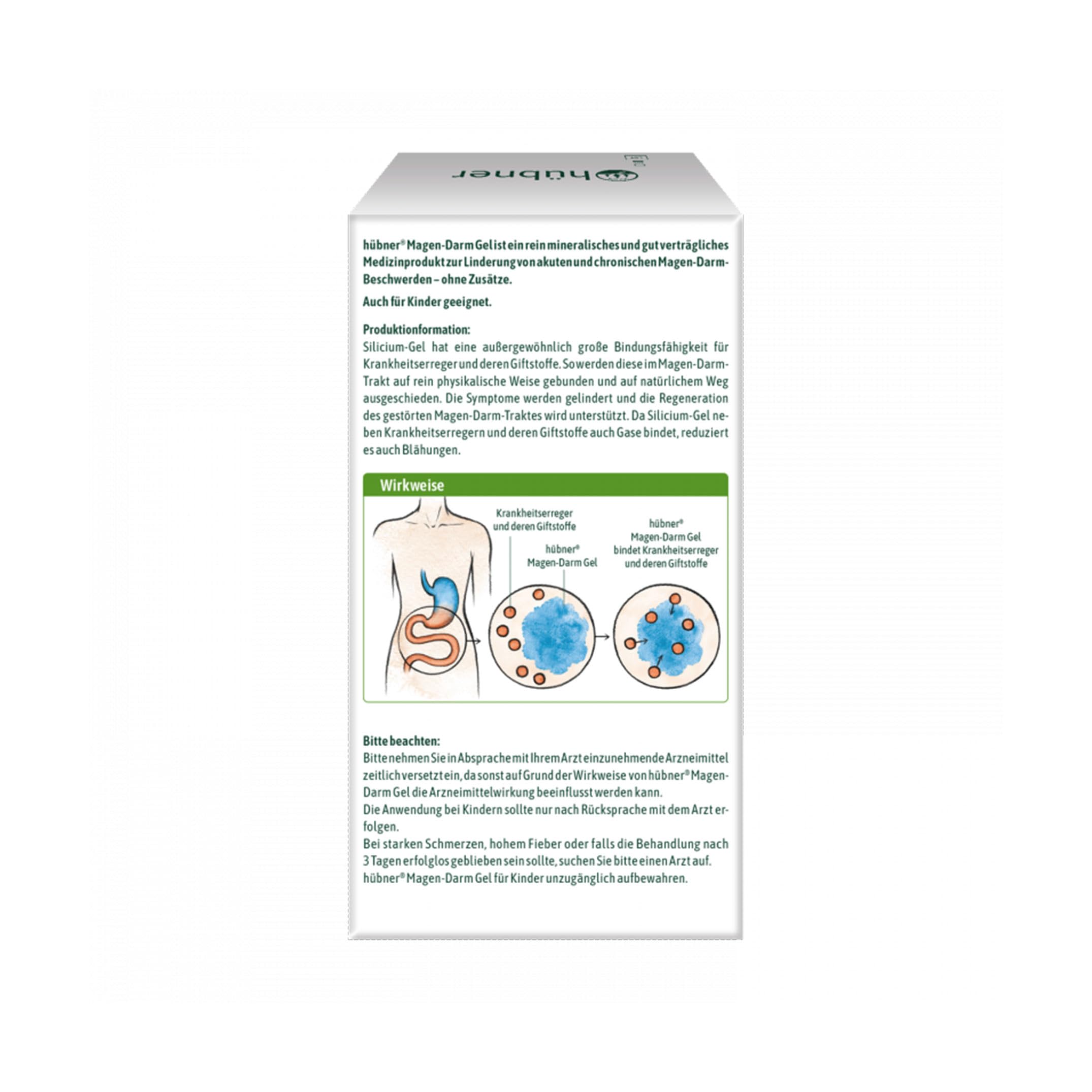 Hübner - Silicea – Gel gastrointestinale – 200 ml