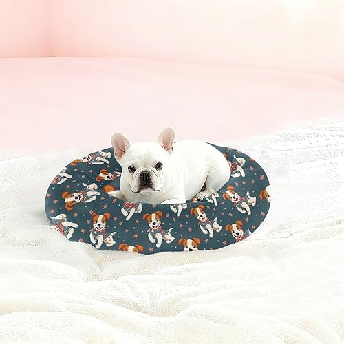 Miniatura 2 de KLL Cartoon Animal Dog Pet Calming Anti Anxiety Pet Cat Bed fluffier Dog Pillow Bed for Small Size Pets Sleeping cama elevada para Perros Grandes