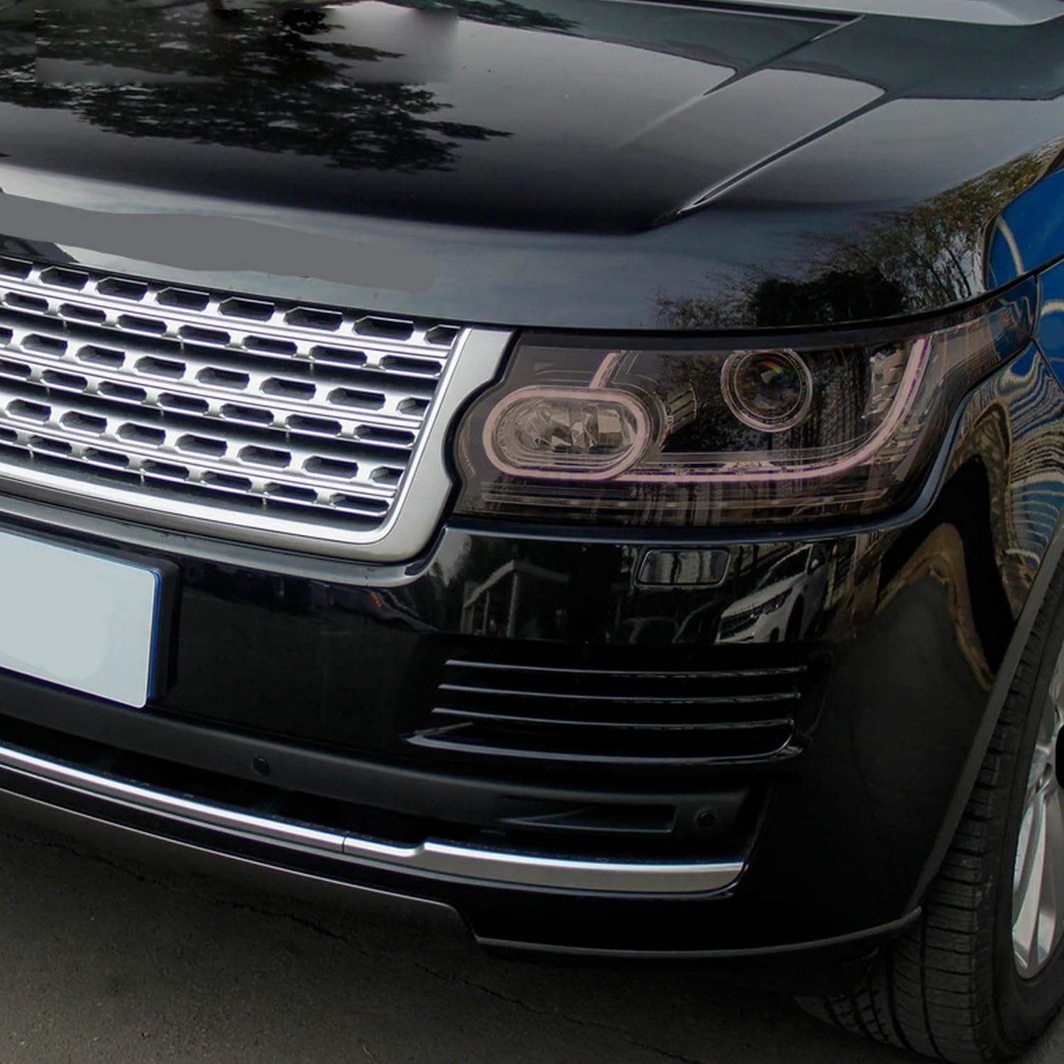 Film phare noir tpu autocollant anti-rayures Range Rover L405