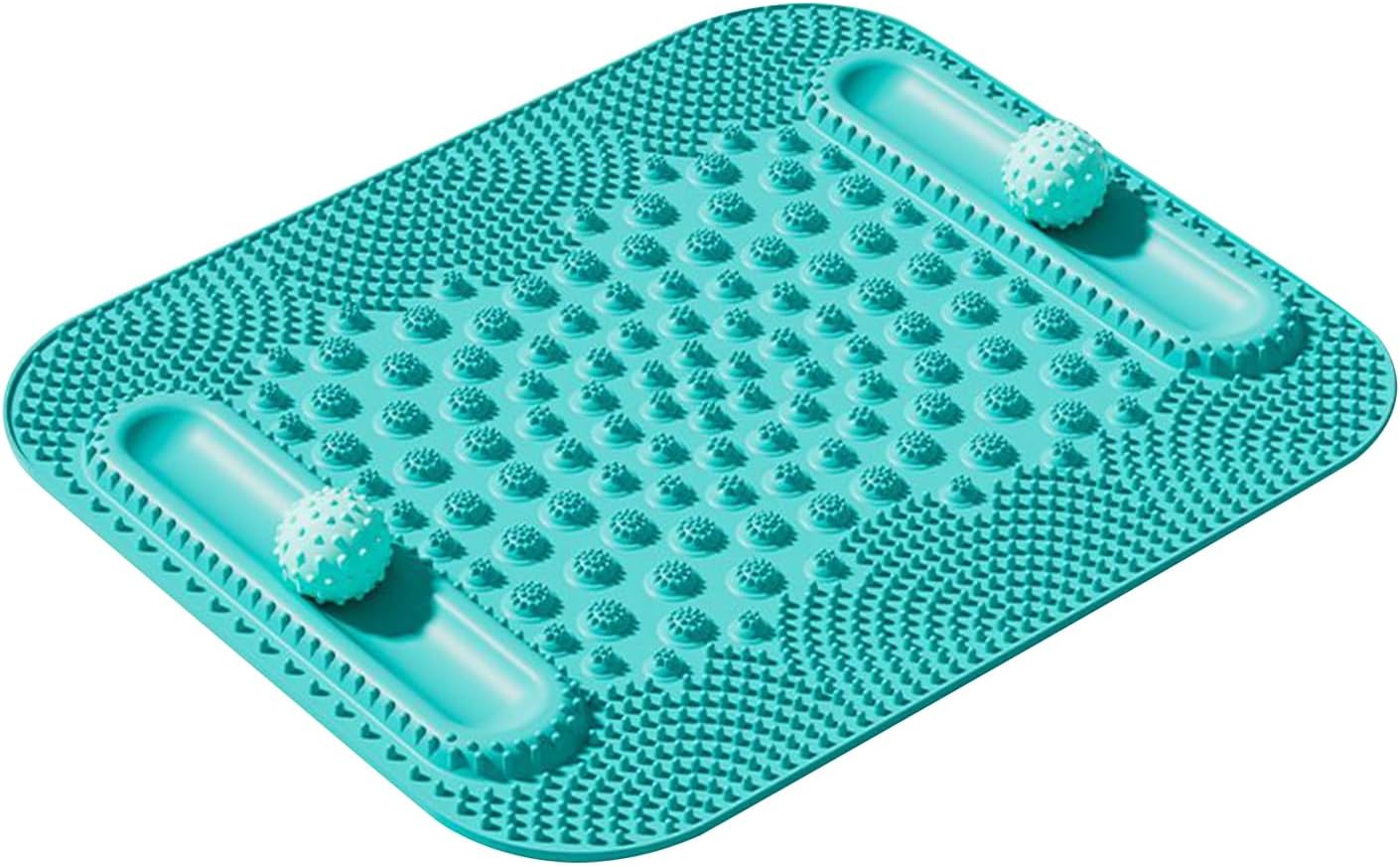 Foot Massager Mat, Reflexology Pad, Pressure-Point Massage Tool, Blood Flow Enhancer, Sleep Enhancer, Nerve Stimulation, Wellness Support for Home Travel Gym Recovery, 50.5×42.5cm