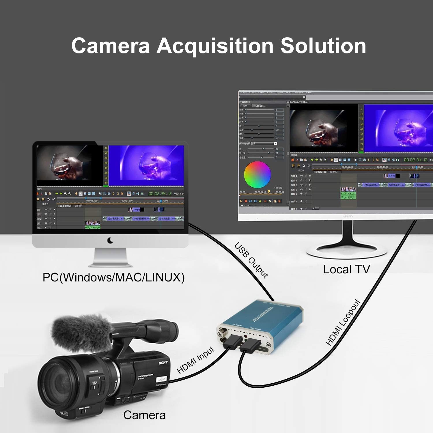 60% Off Discount ORIVISION 4K HDMI to USB3.0 Video Capture Card Live Video Capture Game Capture Recording Box for Windows 7、8.1、10,Windows Server 2008 R2,MAC,Linux Buy 1 get 1 🔥 ORIVISION 4K HDMI to USB3.0 Video Capture Card Live Video Capture Game Capture Recording Box for Windows 7、8.1、10,Windows Server 2008 R2,MAC,Linux