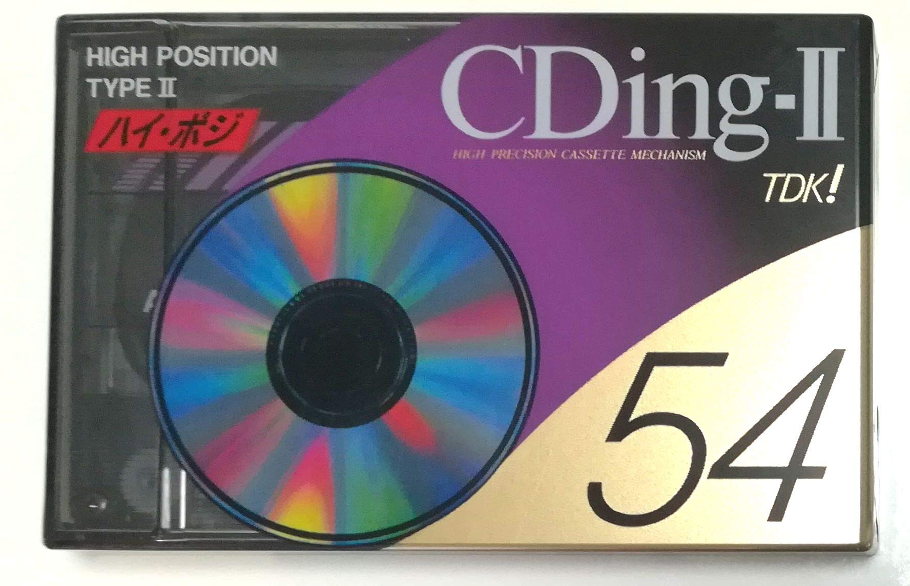 TDK | カセットテープ CDing2 54分 0 1 ハイポジ Audio II CDing・2 
