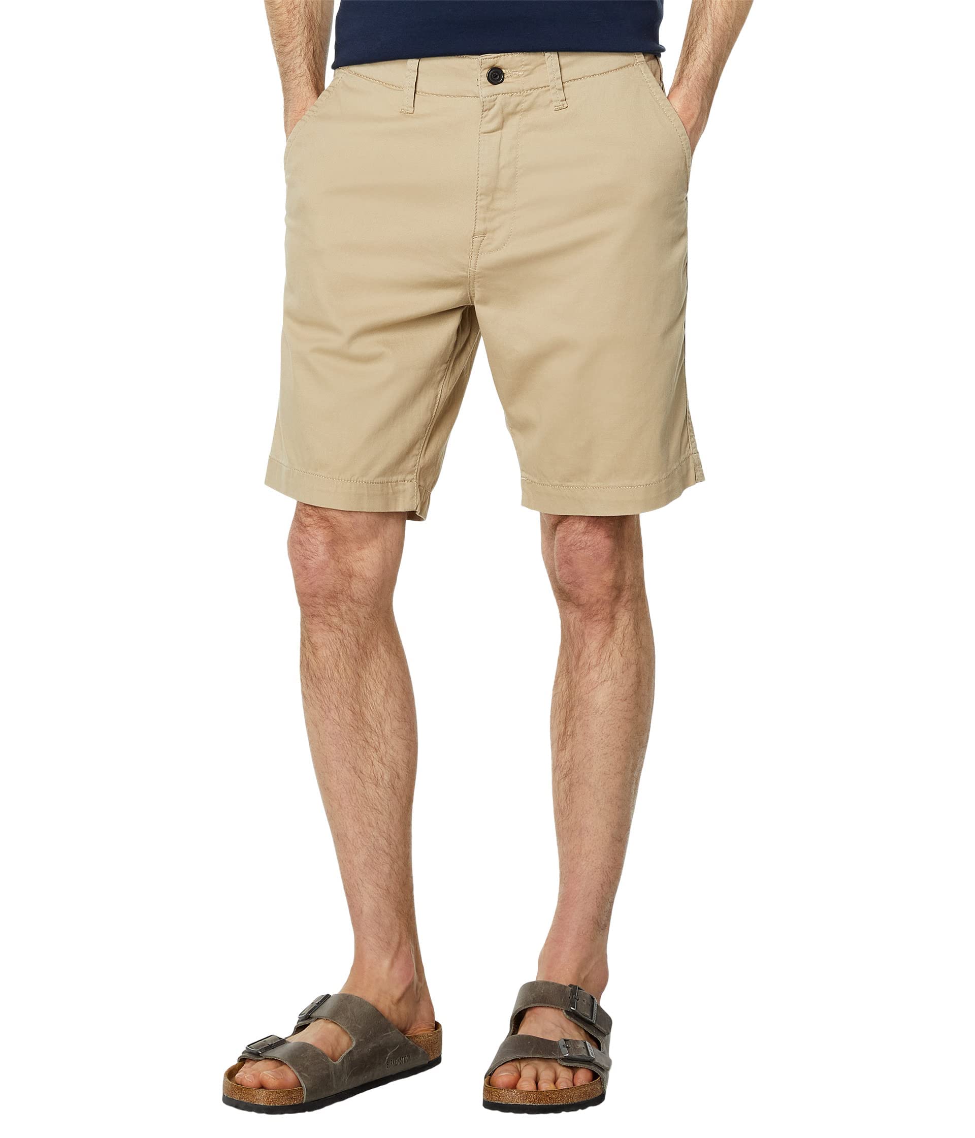 Lucky Brand Men's 9" Stretch Twill Flat Front Short
