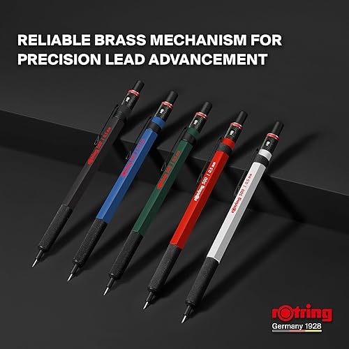 Miniatura 5 de Rotring 500 portaminas mecánicas, barril verde, 0.020 in