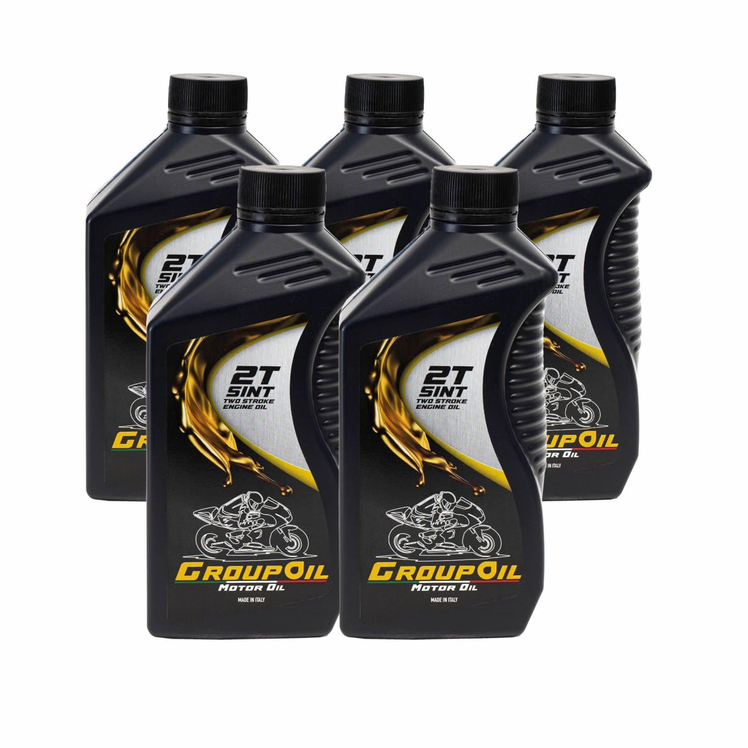 Lubrificanti GROUPOIL 2T sintetico 5x1L olio moto 2 tempi