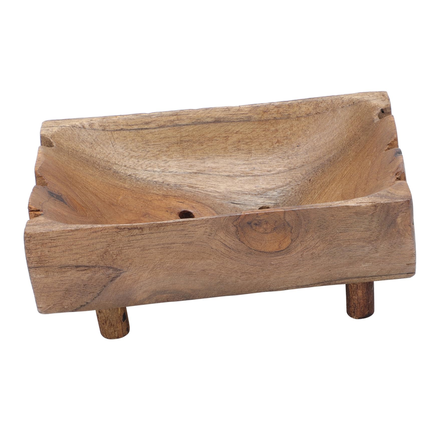 Jabonera de Madera Creativa con Drenaje Soporte Compacto y Ligero para Baño Cocina y Ducha Organizador Práctico sin Herramientas Regalo Funcional para Hogar