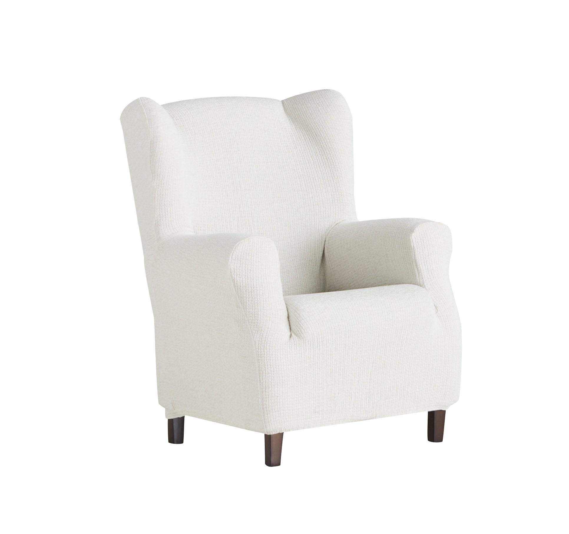Eysa Dorian bielastic wing chair cover colour 10-ecru, Chenille, 37 x 9 x 29 cm, F815450