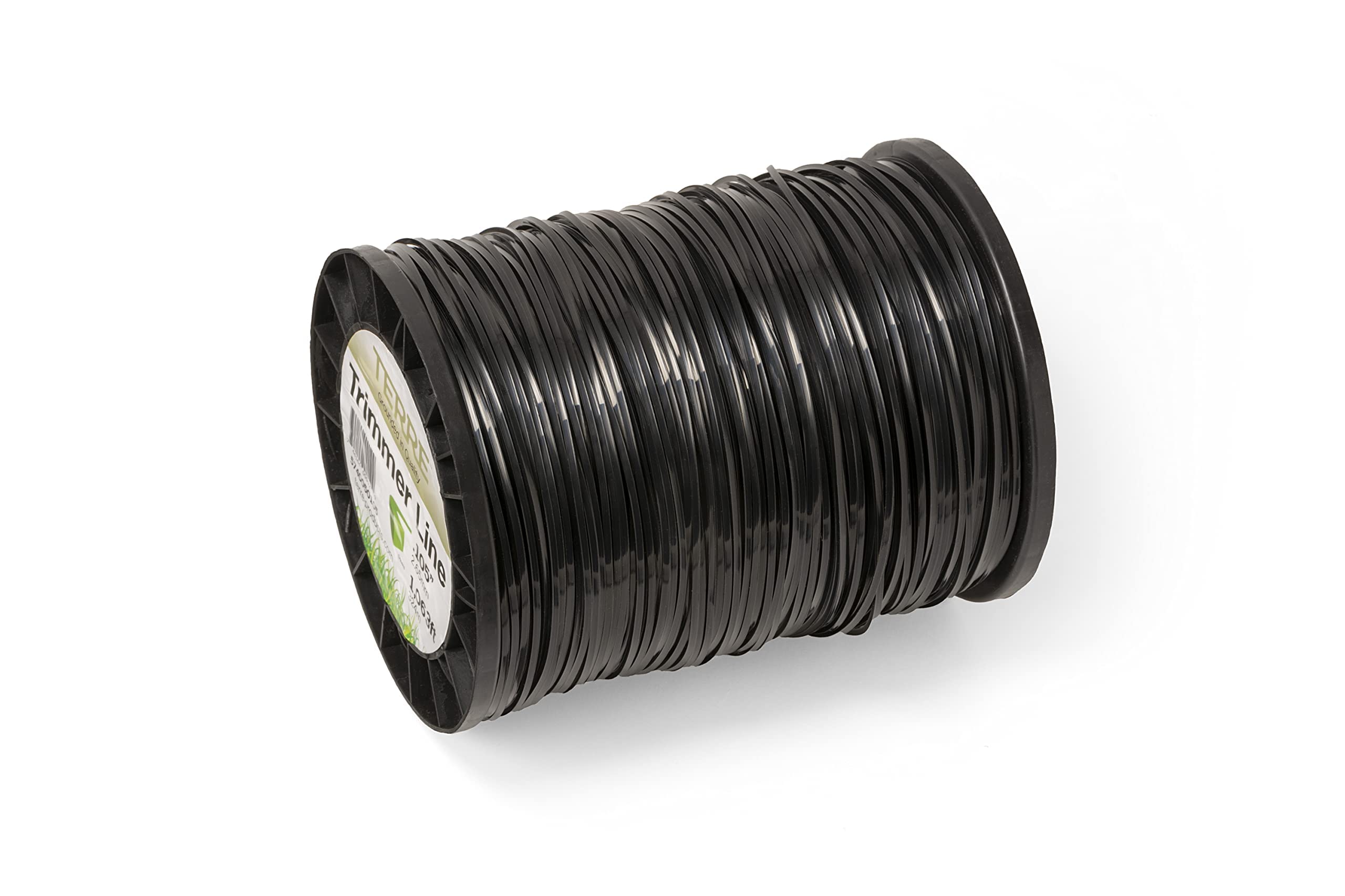 Terre Products - Commercial Grade 105 Trimmer Line Square, 5 lb. Quality Weed Wacker String, Spool Length 1063 ft. or 324m, Weed Eater String Trimmer Line .105 in. or 2.65mm