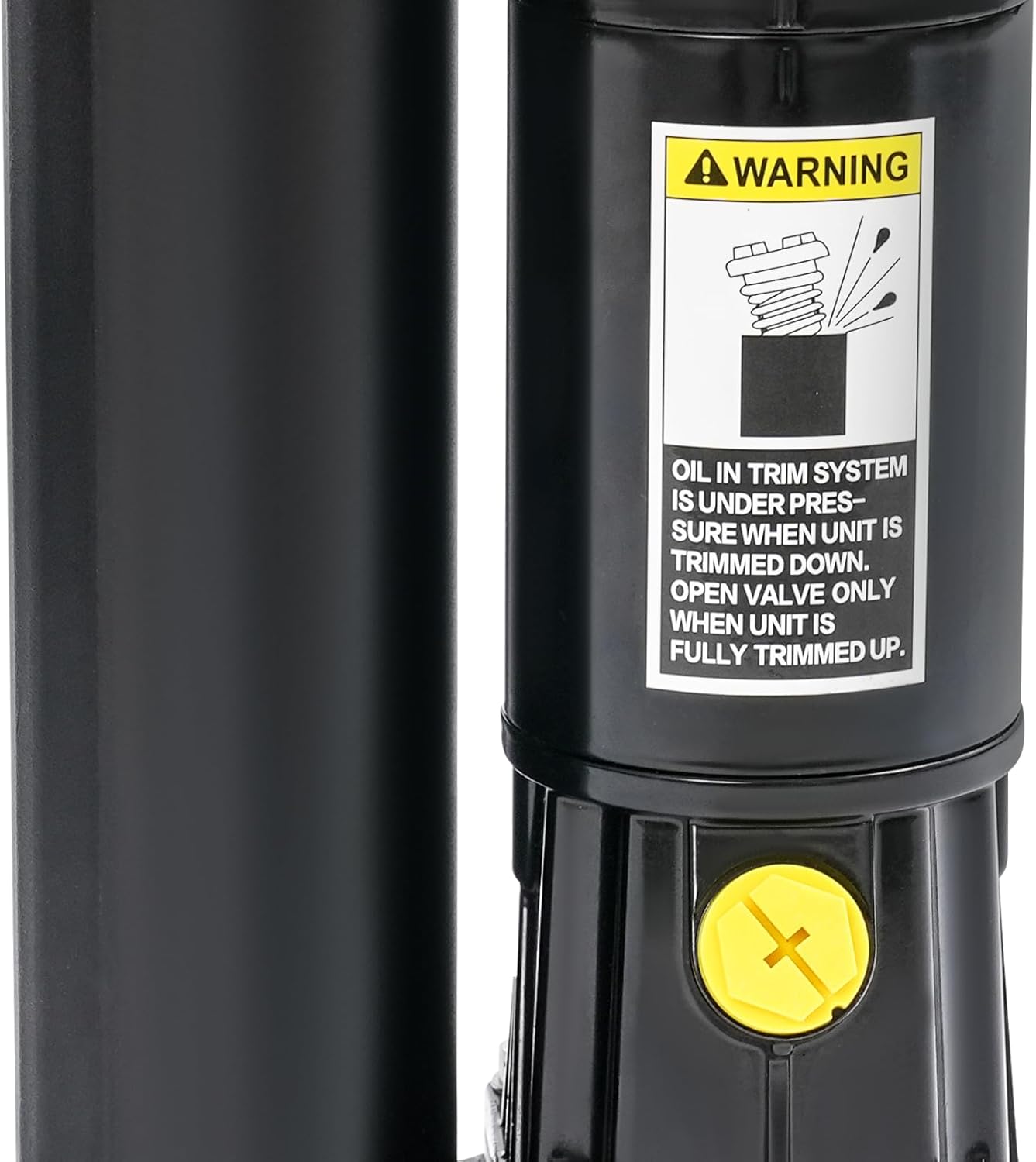 12V Outboard Power Tilt & Trim Assembly Fits For Mercury F-75 F-80 F-90 F-100 F-115 2 Wire 4-Stroke 75HP 80HP 90HP 100HP 115HP Engine Power Trim Tilt Assembly 500W OEM 830250T5, 8M0090335, 8M0171818