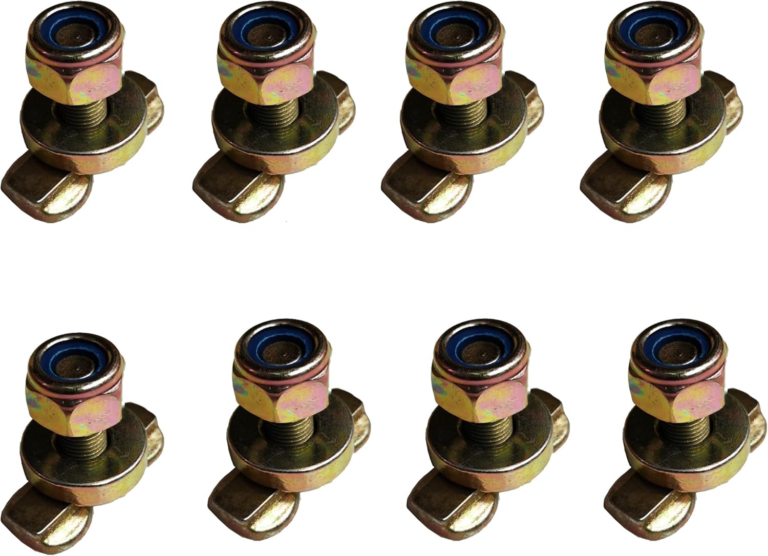 L Track Stud Fitting,Forged Lug Stud Fitting,L Track Bolts and Anchors for Aluminium L Track Rail 8 Pack in