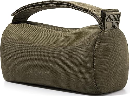 Vista 12 de OneTigris Shooting Rest Bag, Pre-Filled Shooting Bench Rest Bags Front & Rear Gun Support Bags Stand Holder Sand Bags for Outdoor Shooting, Range