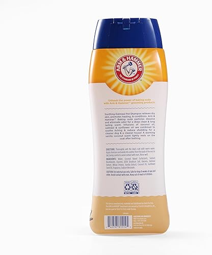 Miniatura 10 de Arm & Hammer Champú de avena para perros para mascotas  El mejor champú para perros para piel seca con picazón  Champú calmante de avena para perros