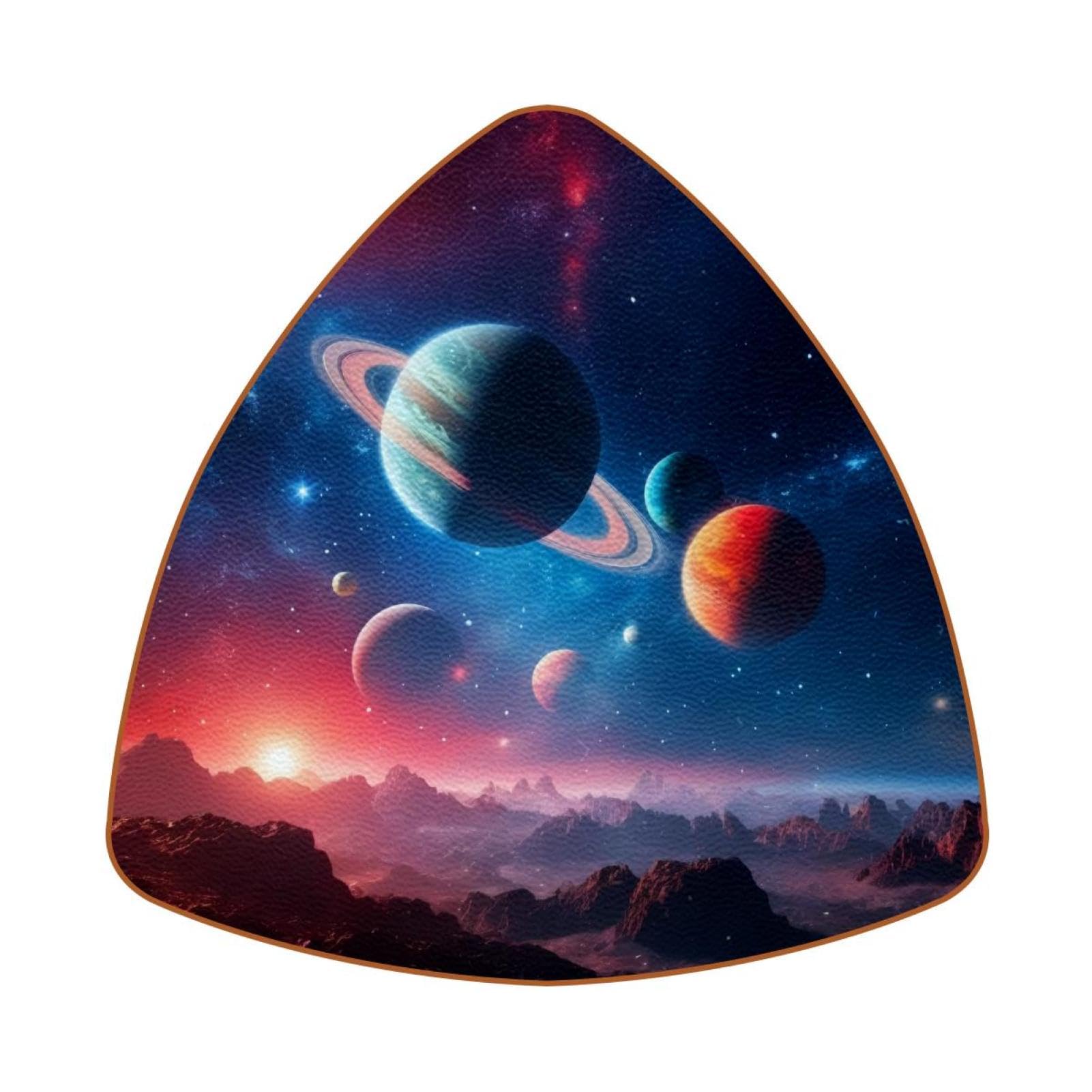 Dessous de verre triangulaire en cuir pour sublimer vos tables de restaurant et de salon