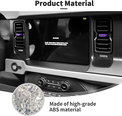 Miniatura 7 de JWWY para Bronco Consola Central Dispositivo de Ajuste de Ventilación de Aire Acondicionado Cubierta Decorativa Moldura Compatible con Accesorios