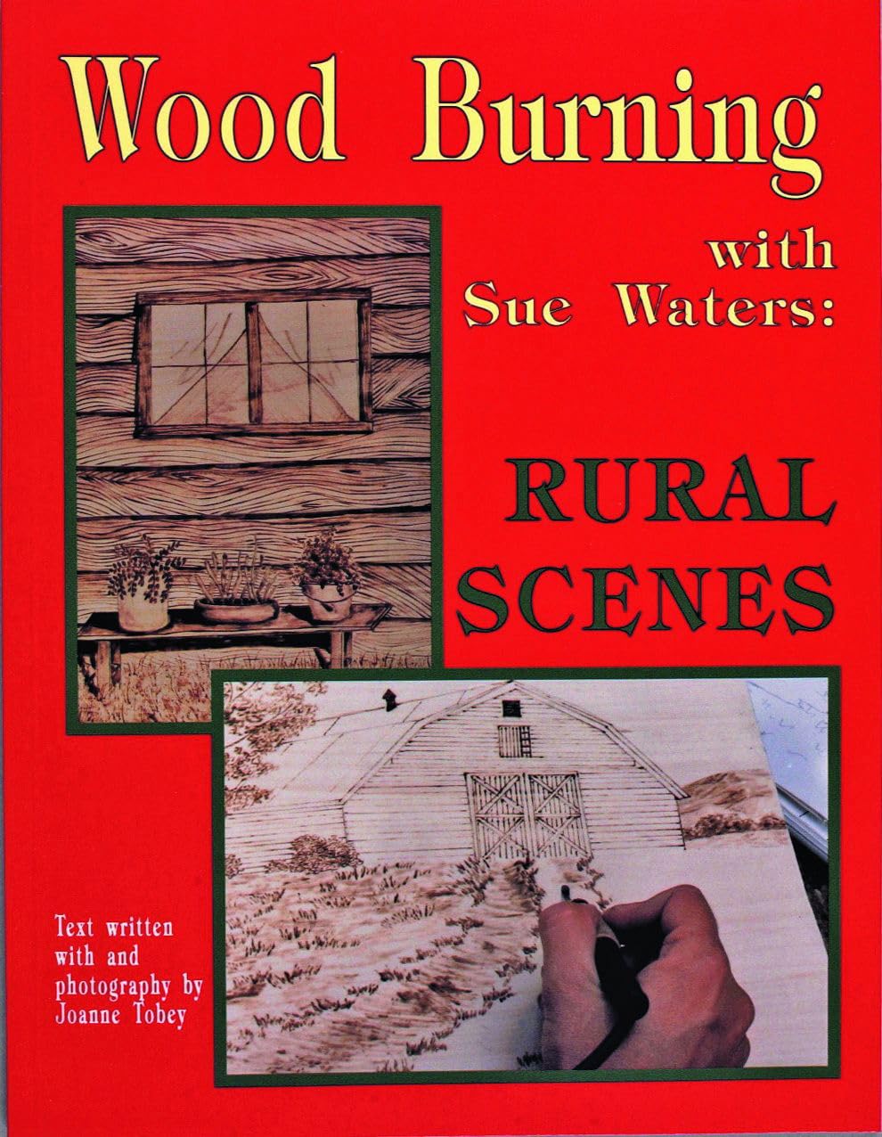 Wood Burning de Sue Waters : livre de modèles et techniques de pyrogravure